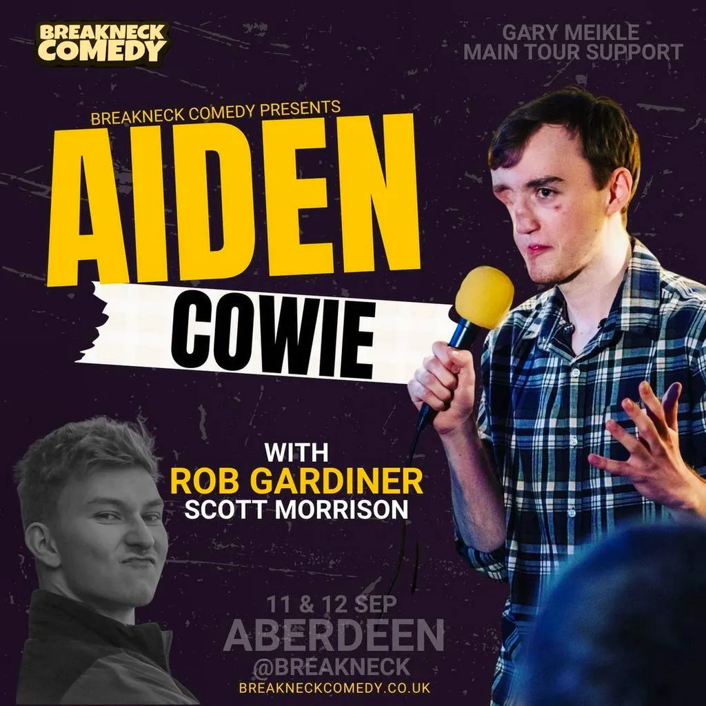 Aiden Cowie at Breakneck Comedy