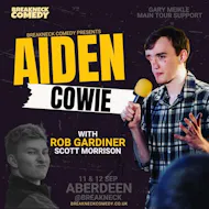 Aiden Cowie at Breakneck Comedy