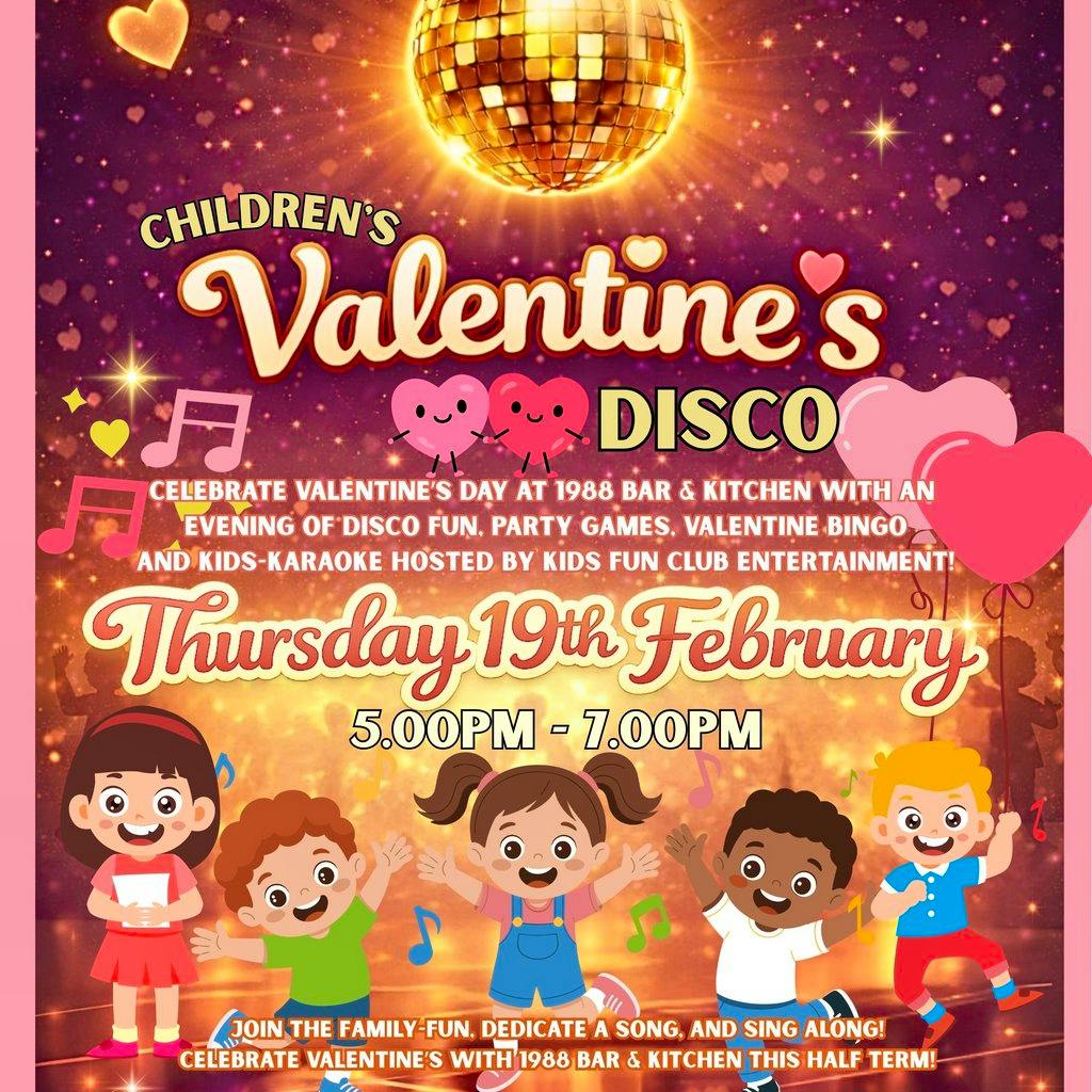 1988 Valentines Disco at 1988 Bar And Kitchen