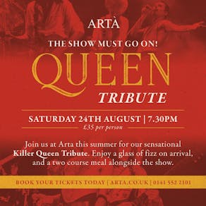 Queen Tribute Night Saturday 24th August