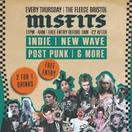 MISFITS - Bristol's newest alt Thursday club night at The Fleece Live Music Venue The Fleece