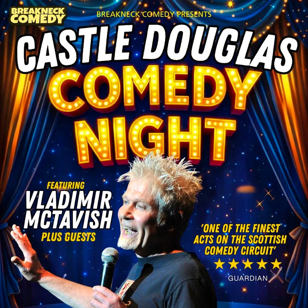 Comedy Night - Vladimir McTavish at Castle Douglas Town Hall