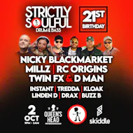 Striclty Soulful : Nicky Blackmarket / Millz / RC Origins at Queen's Head