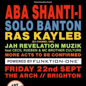 Aba Shanti-i // Solo Banton // Ras Kayleb // The Arch // BTN