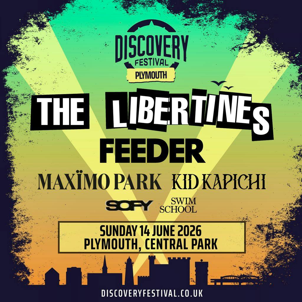 The Libertines, Feeder, Maximo Park, Kid Kapichi and more! at Central Park Plymouth