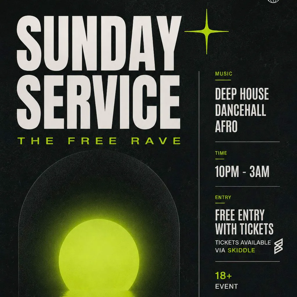 Sunday Service at THE ENT BAR