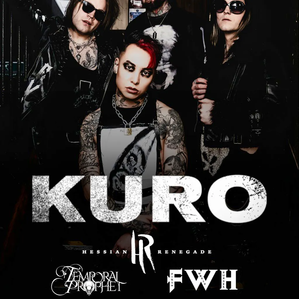 KURO - Hessian Renegade - Temporal Prophet - First World Hunger at The Rock Bottom
