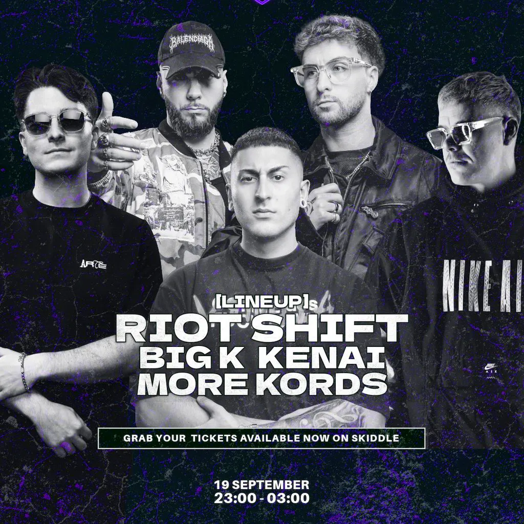 Hardpoint Presents: Riot Shift, Big K, Kenai + More Kords at Slay Glasgow