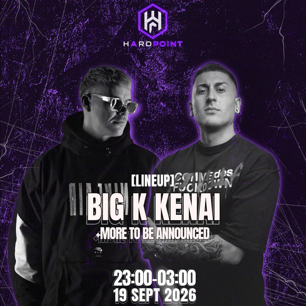 HARDPOINT PRESENTS: Big K - Kenai + more at Slay Glasgow