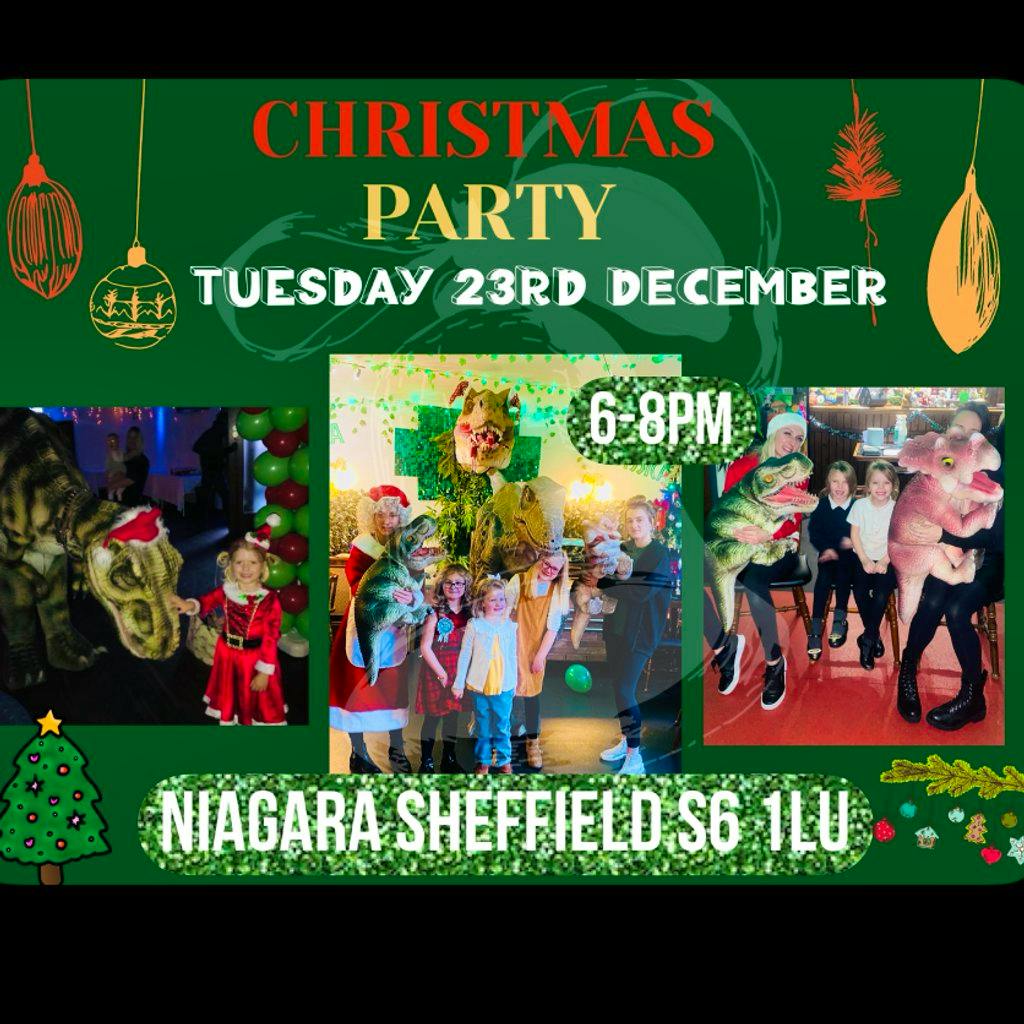 Christmas FAMILY party with DINOS, Mrs Claus, Elf, Olaf & SANTA at Niagara Conference And Leisure Centre