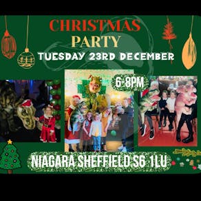 Christmas FAMILY party with DINOS, Mrs Claus, Elf, Olaf & SANTA