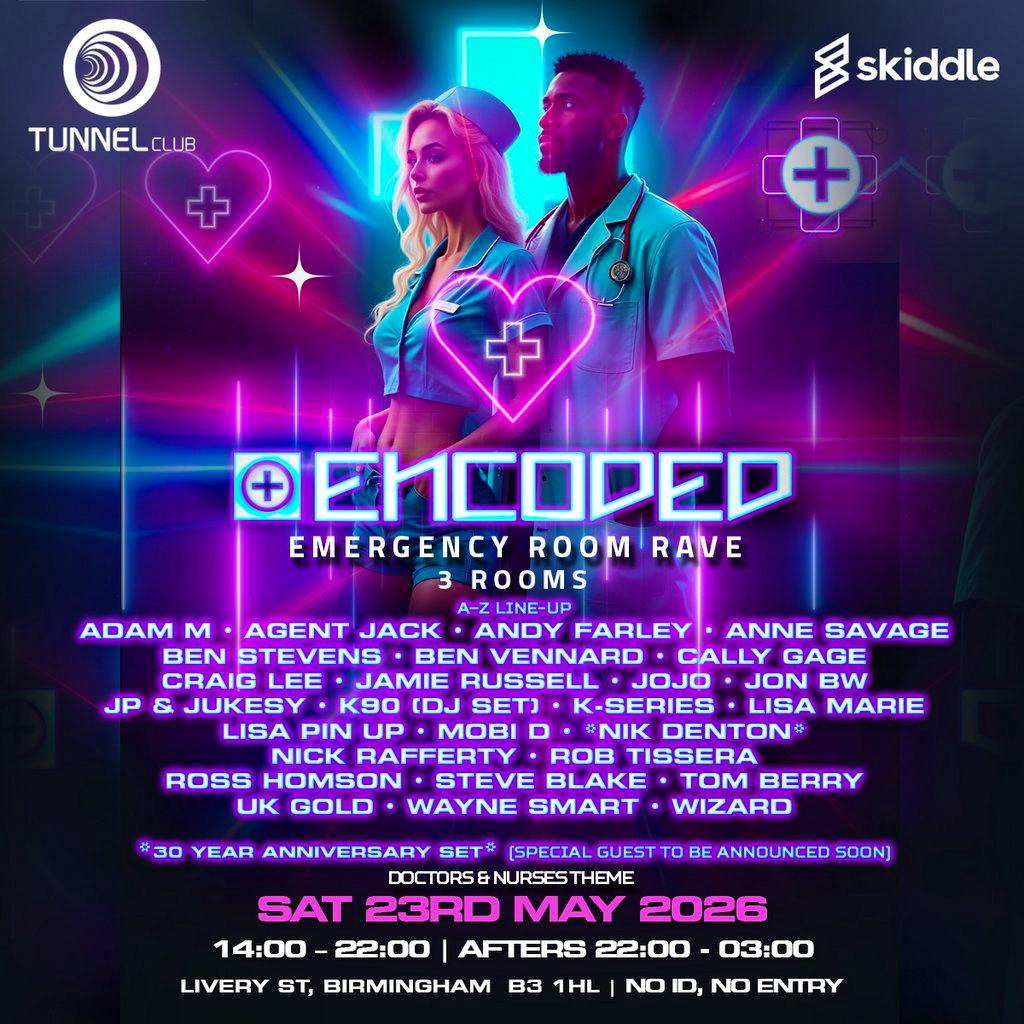 Encoded - Emergency Room Rave at The Tunnel Club