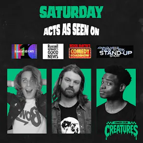 Saturday Afternoon Showcase|| Creatures Comedy Club
