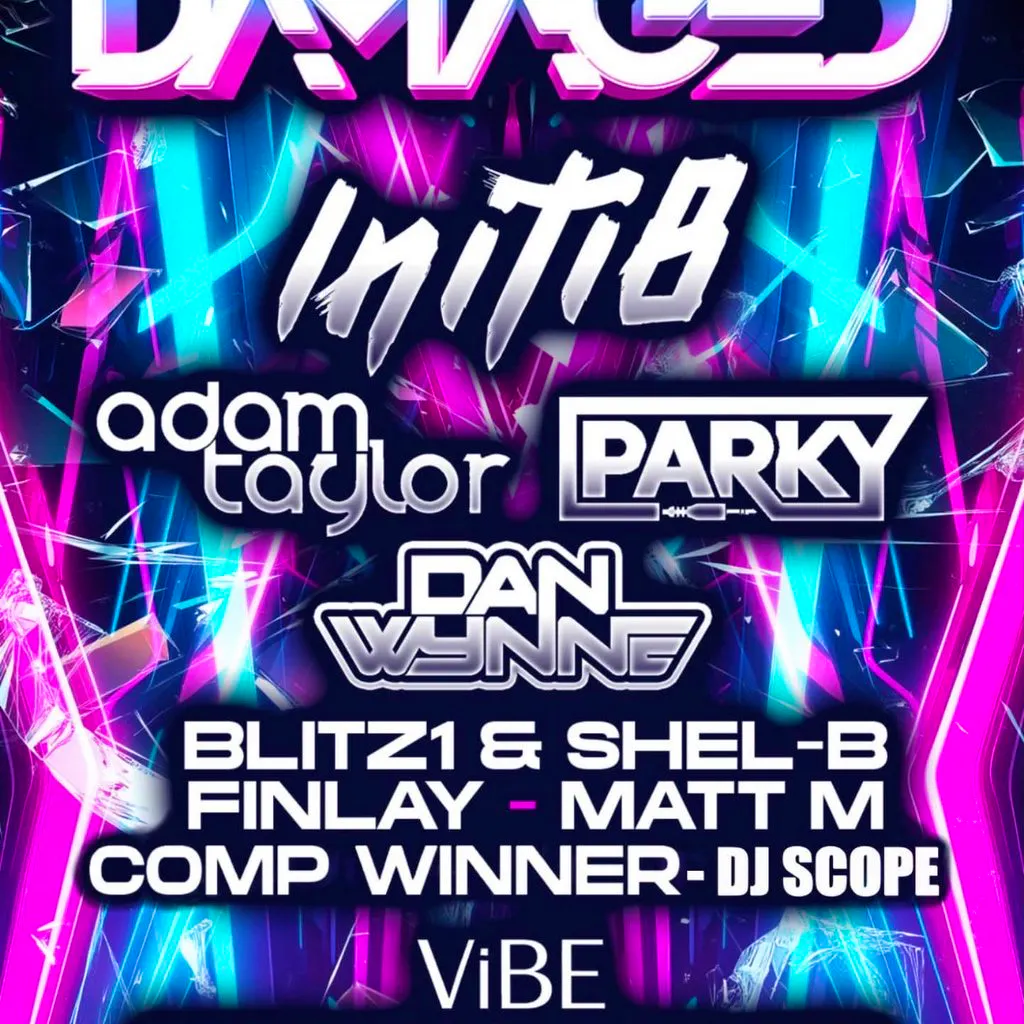 Damaged Events at Vibe Bar Doncaster