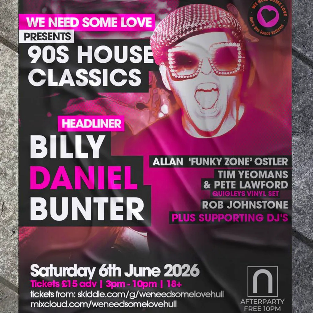 We Need Some Love - Billy Daniel Bunter @ The Waterfront, Hull at Waterfront Hull