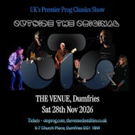 Outside The Original Prog Classics Show at The Venue Dumfries