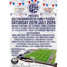 Bolton Wanderers Remembrance Group Family Funday and Football at The Skuna Stadium