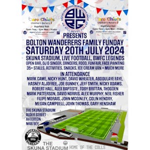 Bolton Wanderers Remembrance Group Family Funday and Football