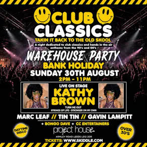Club Classics 90s & 00s (Over30's)