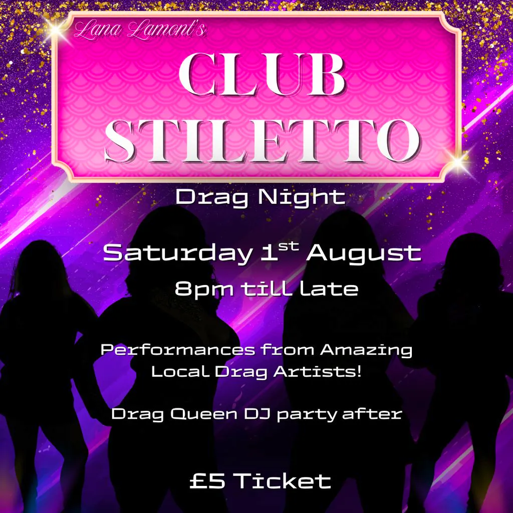 Club Stiletto - LGBTQ+ Drag Club Night at The Cask And Keg