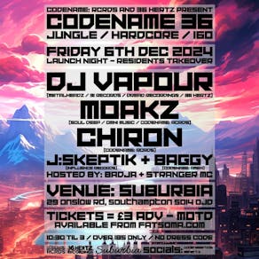 Codename: RCRDS & 36 Hertz presents: Codename 36