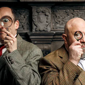 Holmes and Watson and The Curious Case of the Masked Magician