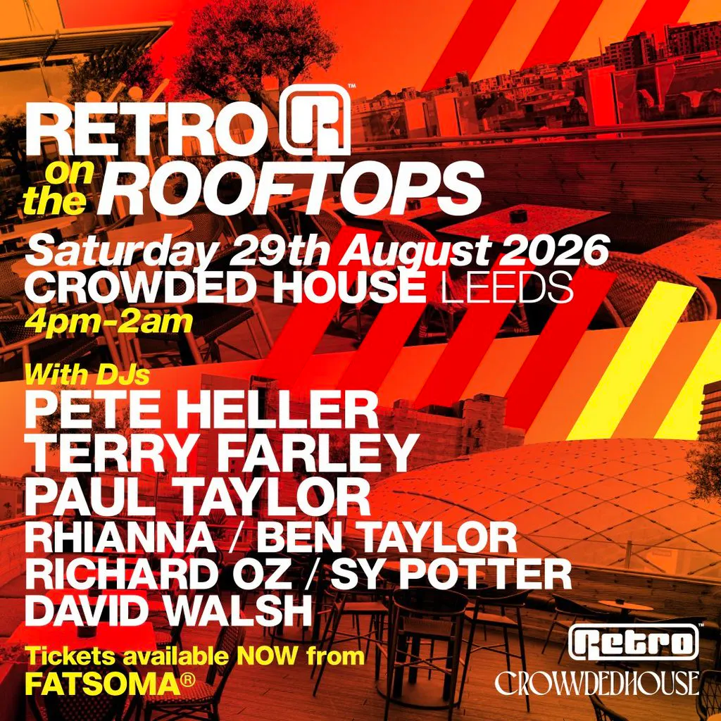 RETRO on the ROOFTOPS Leeds at Crowded House