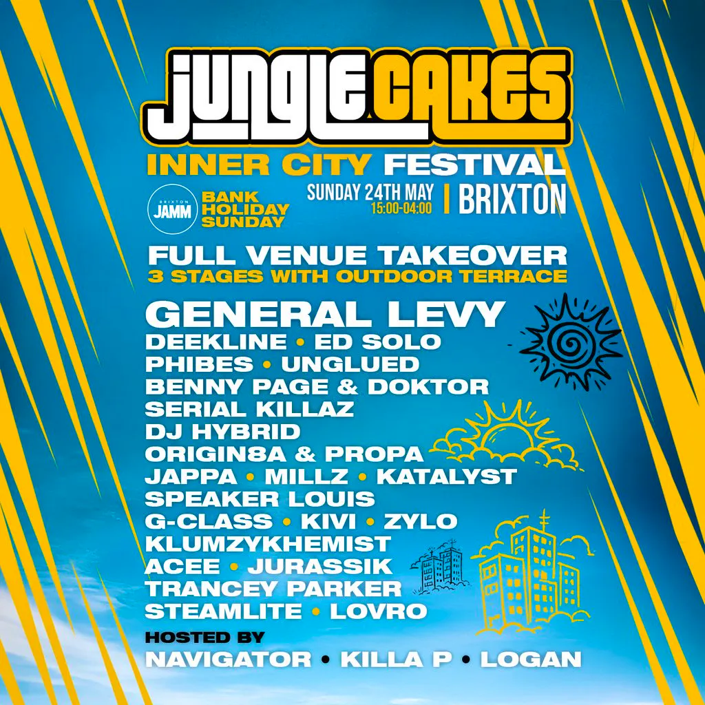 Jungle Cakes: Inner City Festival at Brixton Jamm
