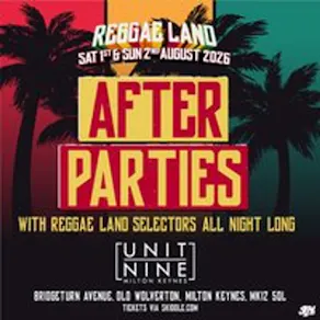 Reggae Land Official After Party at Unit Nine - Sunday