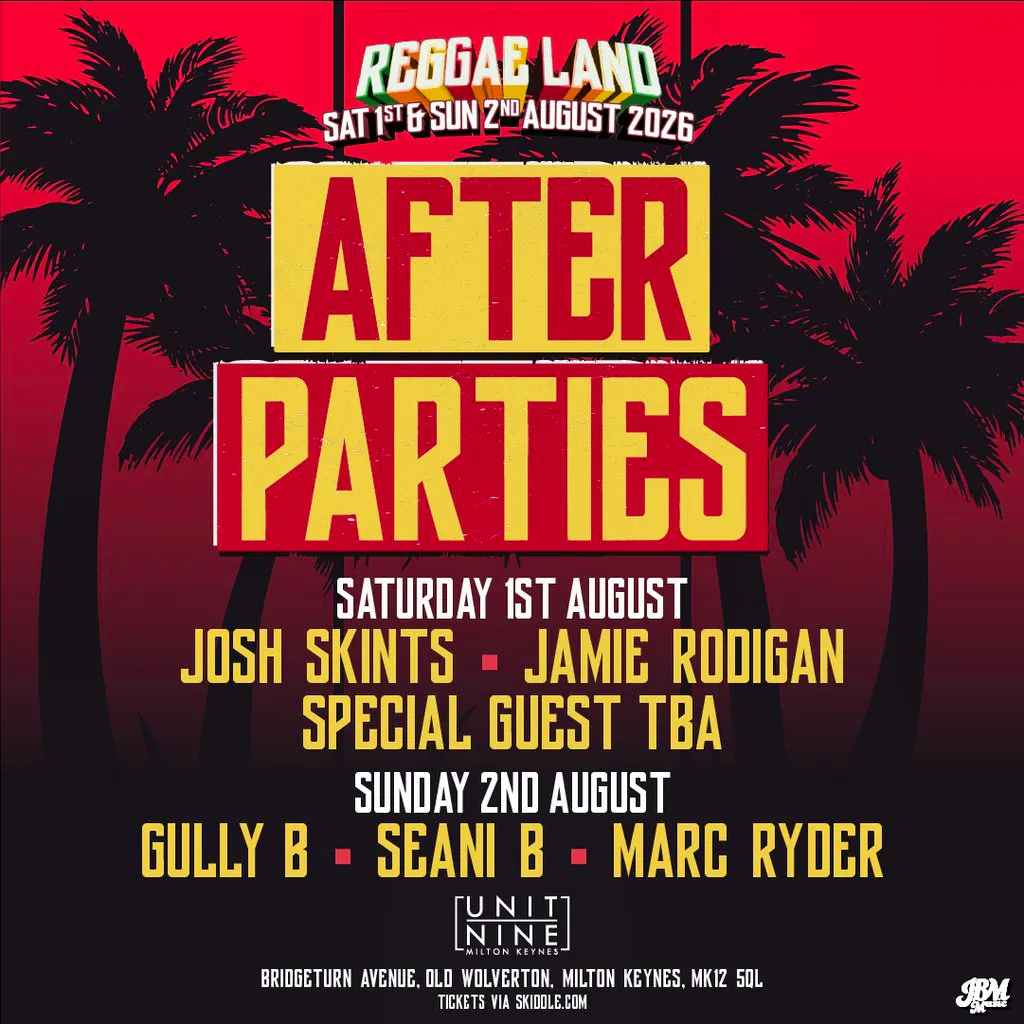 Reggae Land Official After Party at Unit Nine - Sunday at Unit Nine