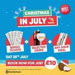 Xmas In July 25/07 - Buzz Bingo Burnley