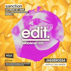 Sanction - Every Saturday at Mint Lounge at Mint Lounge