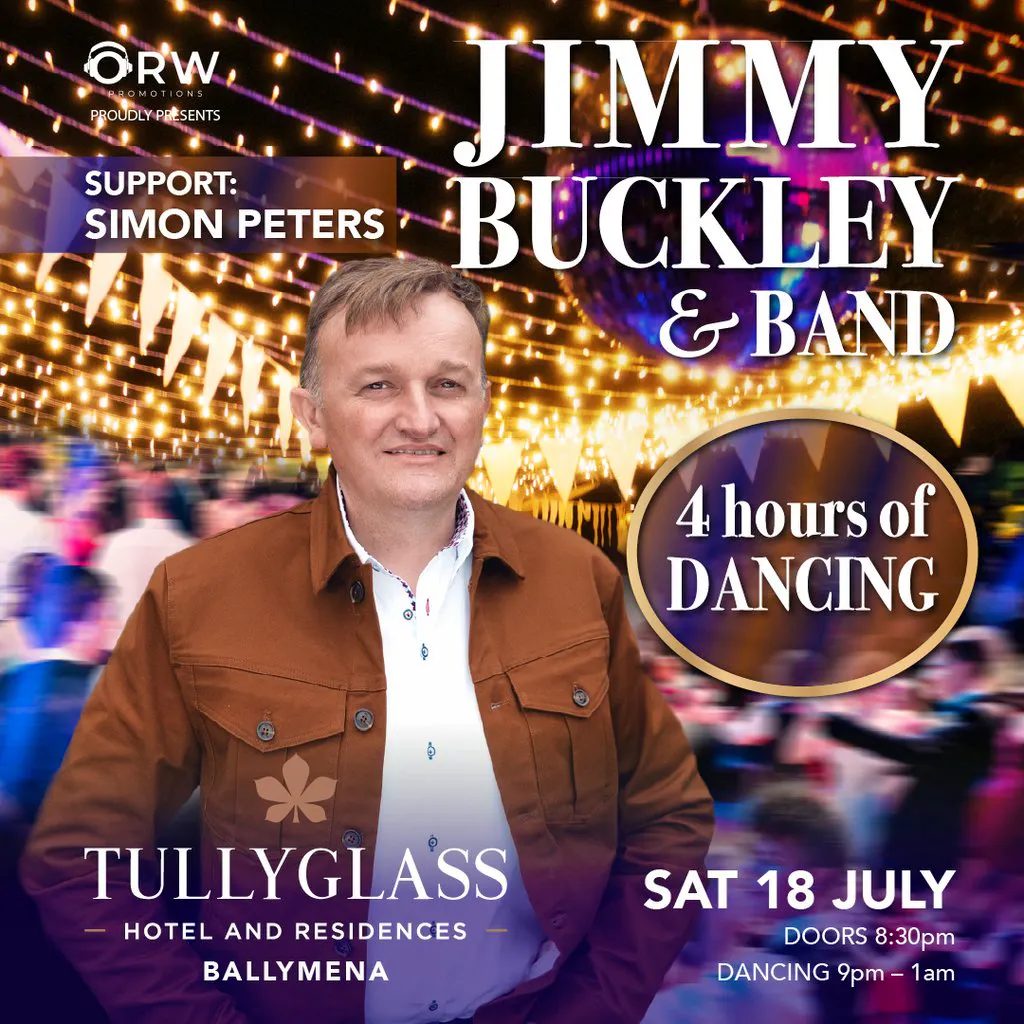 Jimmy Buckley & Band at Tullyglass