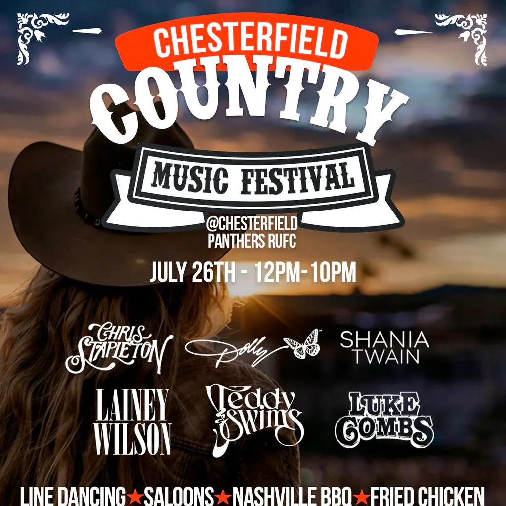 Chesterfield Country Music Festival at Chesterfield Panthers RUFC