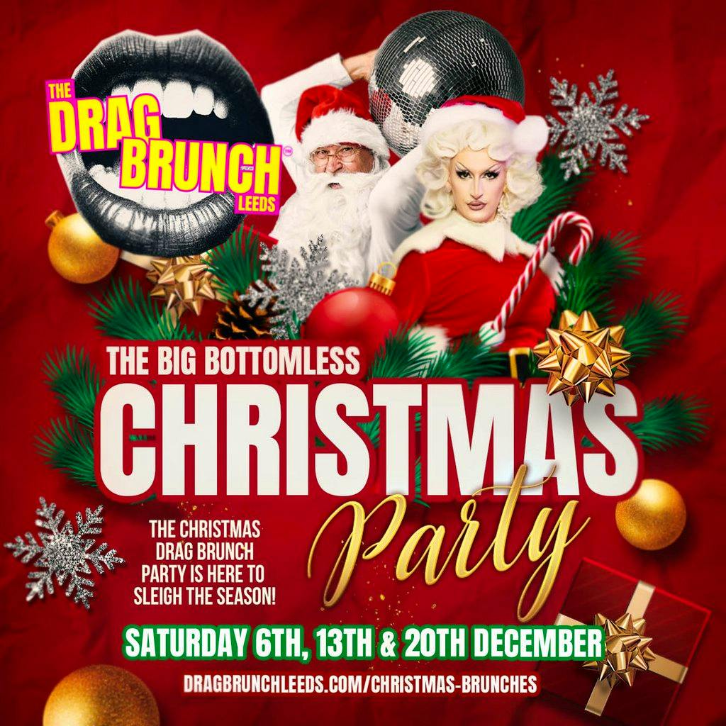 The Drag Brunch Leeds - The Big Bottomless Christmas Party! at Bar Fibre