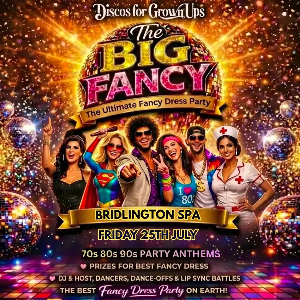 Disco for Grown Ups at Bridlington Spa