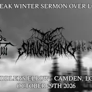 The Bleak Winter Sermon Over London at The Fiddler's Elbow