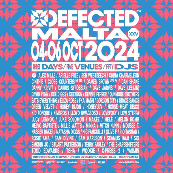 Defected Malta 2024