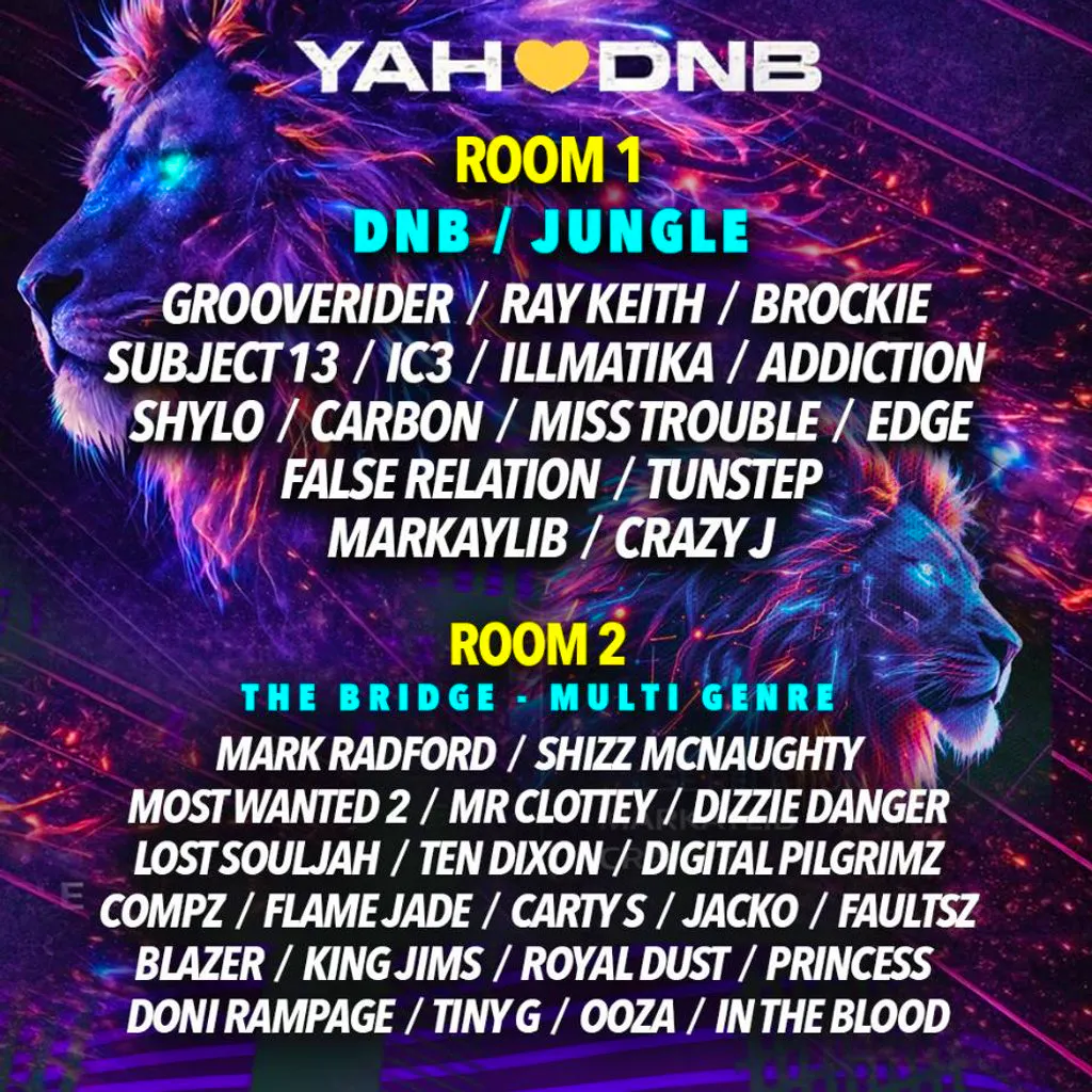 Yah Love Presents: Yah DnB at Fire Nightclub And Lightbox