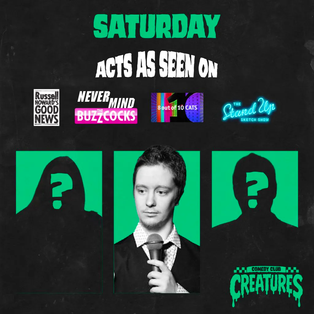 Saturday Afternoon Showcase|| Creatures Comedy Club at Creatures Comedy Club