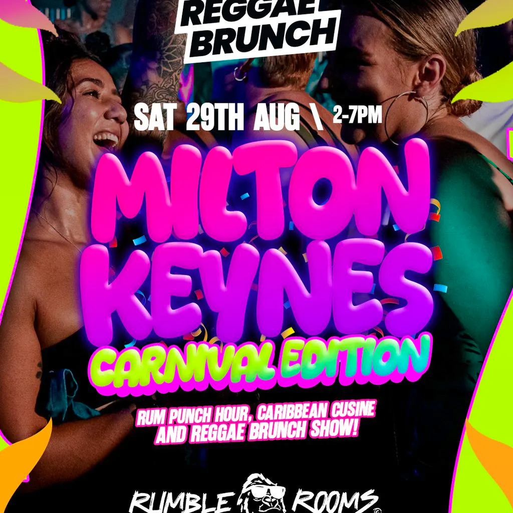 The Reggae Brunch - MILTON KEYNES - Sat 29th Aug - CARNIVAL EDIT at Rumble Rooms