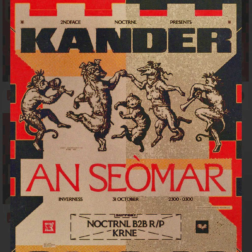 2NDFACE x NOCTRNL Presents: KANDER at An Seomar