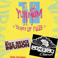 Yur Mum , The Roz Bruce Infusion, Ginkgo Cloud at Duffy's Bar 18 Pocklington Walk Leicester