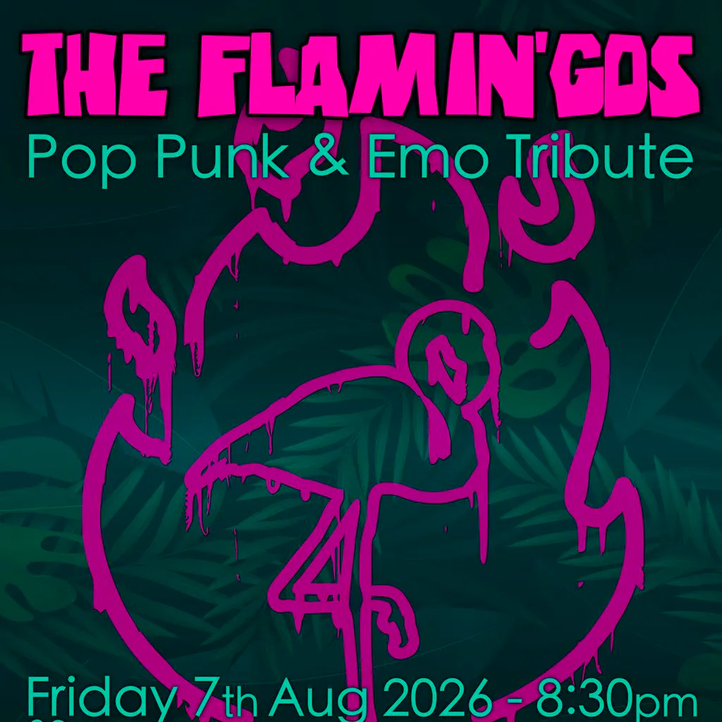 THE FLAMIN'GOS - Pop-punk/Emo anthems @ Black Cat at Black Cat Bridgend