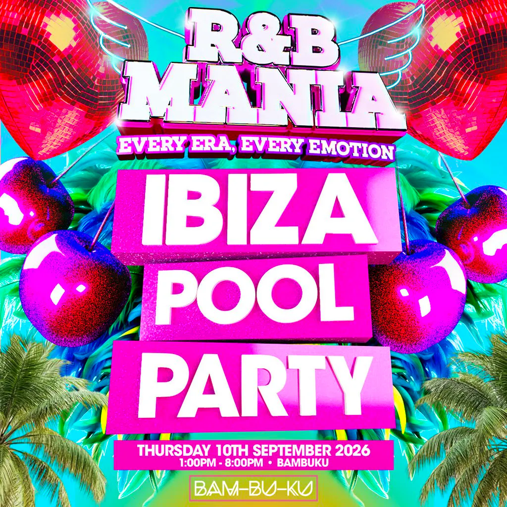 RNB MANIA | Ibiza's R&B Pool Party at BamBuKu Ibiza