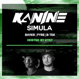 Kanine & Simula Tickets | Thirty3Hz Guildford  | Fri 3rd May 2019 Lineup