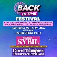 BACK IN TIME Festival at ESHER RUGBY CLUB