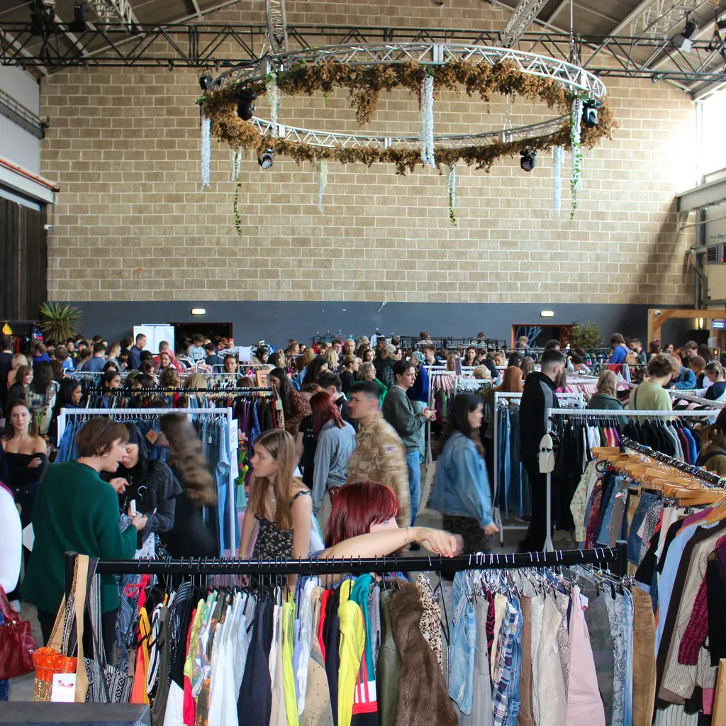 Bristol thrift market by Clothes Cycle at The Prospect Building