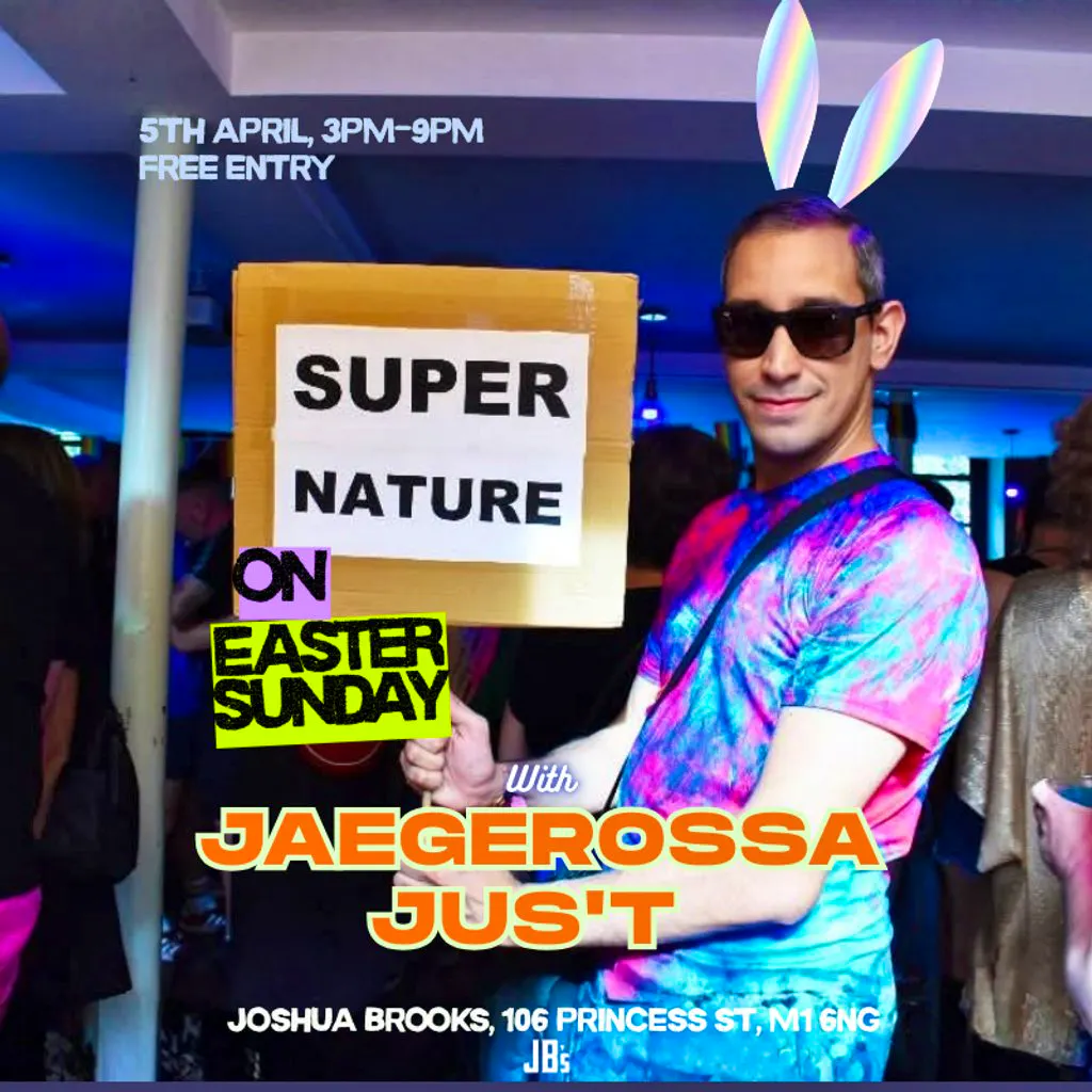 Supernature on Easter Sunday with Jaegerossa // Jus'T at Joshua Brooks Bar