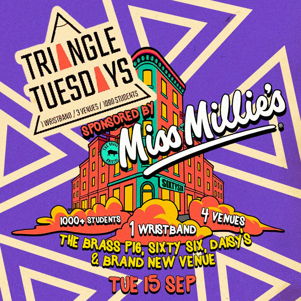 UWE Bristol Official Freshers | Triangle Tuesdays at Triangle West, Bristol BS8 1ER, UK